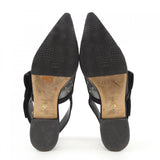 Christian Dior Plumetis Studs Pumps