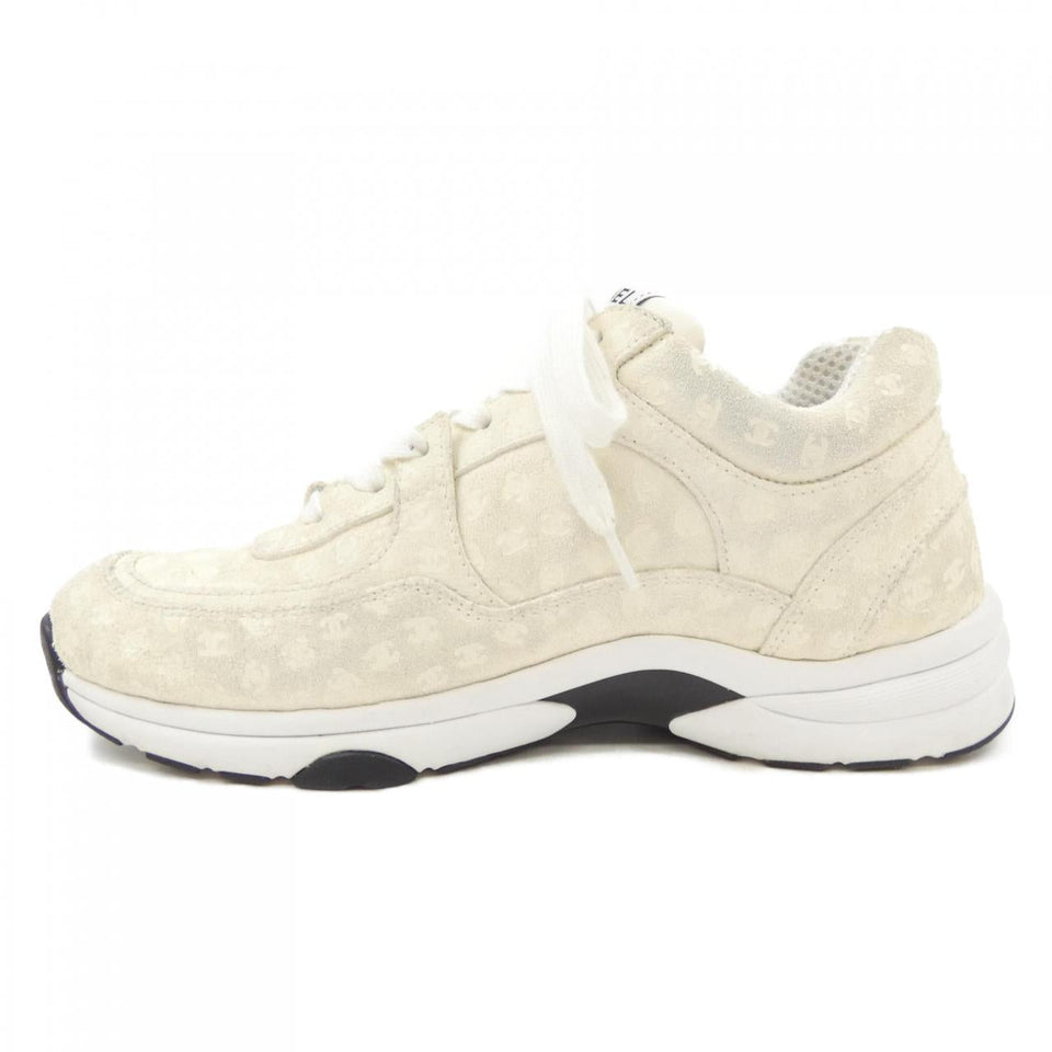 Chanel G39230X56653 Suede Calfskin Sneakers