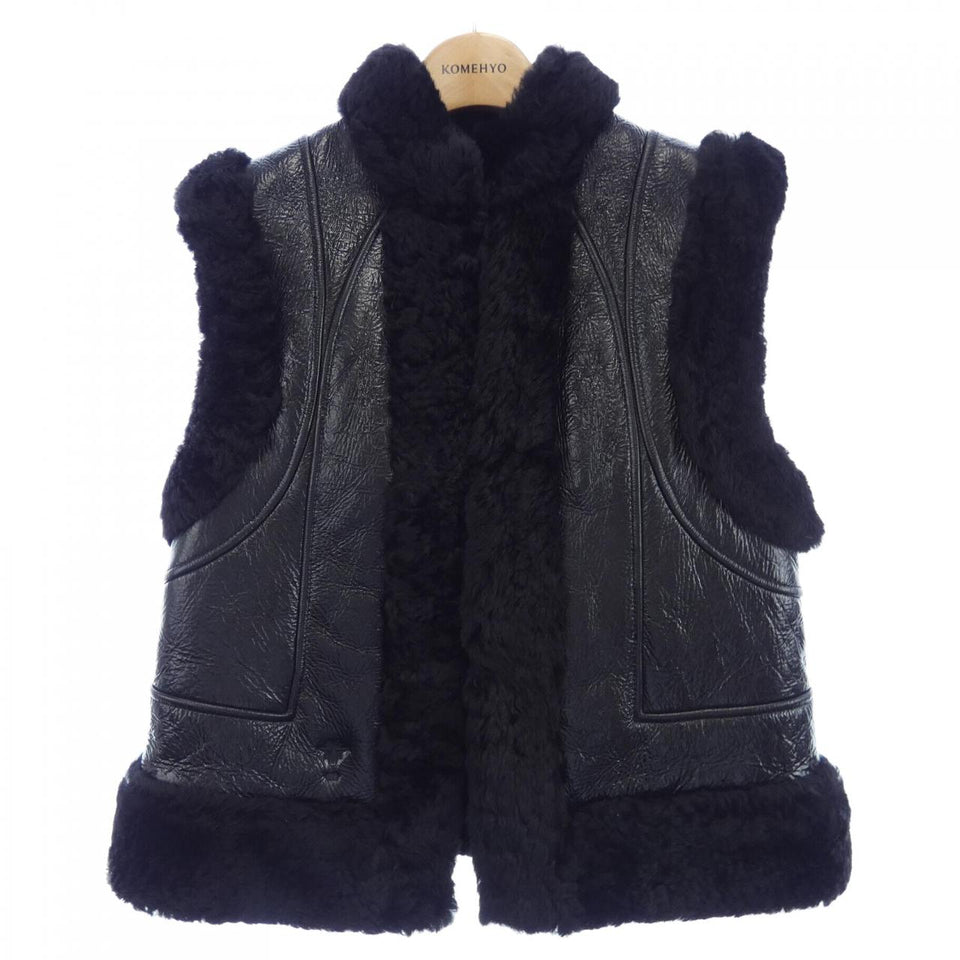 Christian Dior Shearling Vest