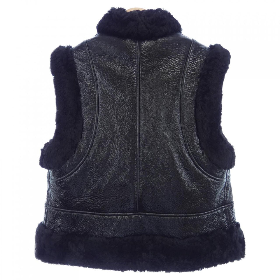 Christian Dior Shearling Vest
