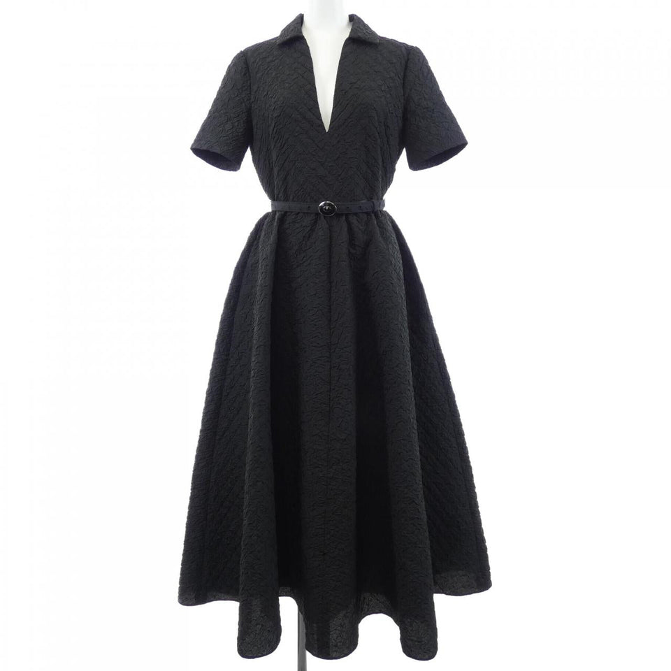 Christian Dior Crocket Technical Fabric Dress