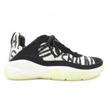 Chanel Graphic Logo Nylon Suede Sneakers