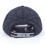 Christian Dior D-PLAYER Cannage Quilting Cotton Cap