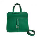 Hermes Shoulder Bag Taurillon Clemence green Arzan 31 Women