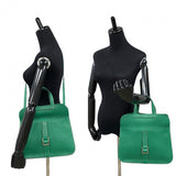 Hermes Shoulder Bag Taurillon Clemence green Arzan 31 Women