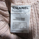 Chanel Wood Coco Mark Knit Sweater