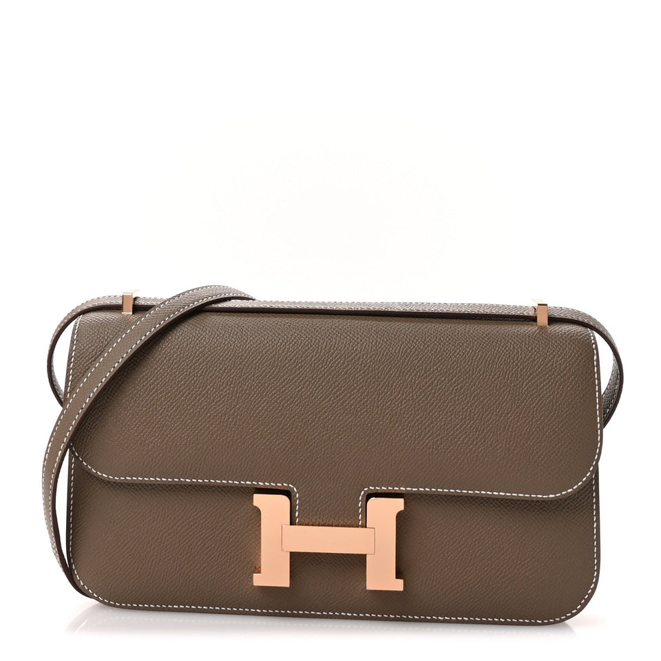 Hermes Epsom Constance Elan 25 Etoupe