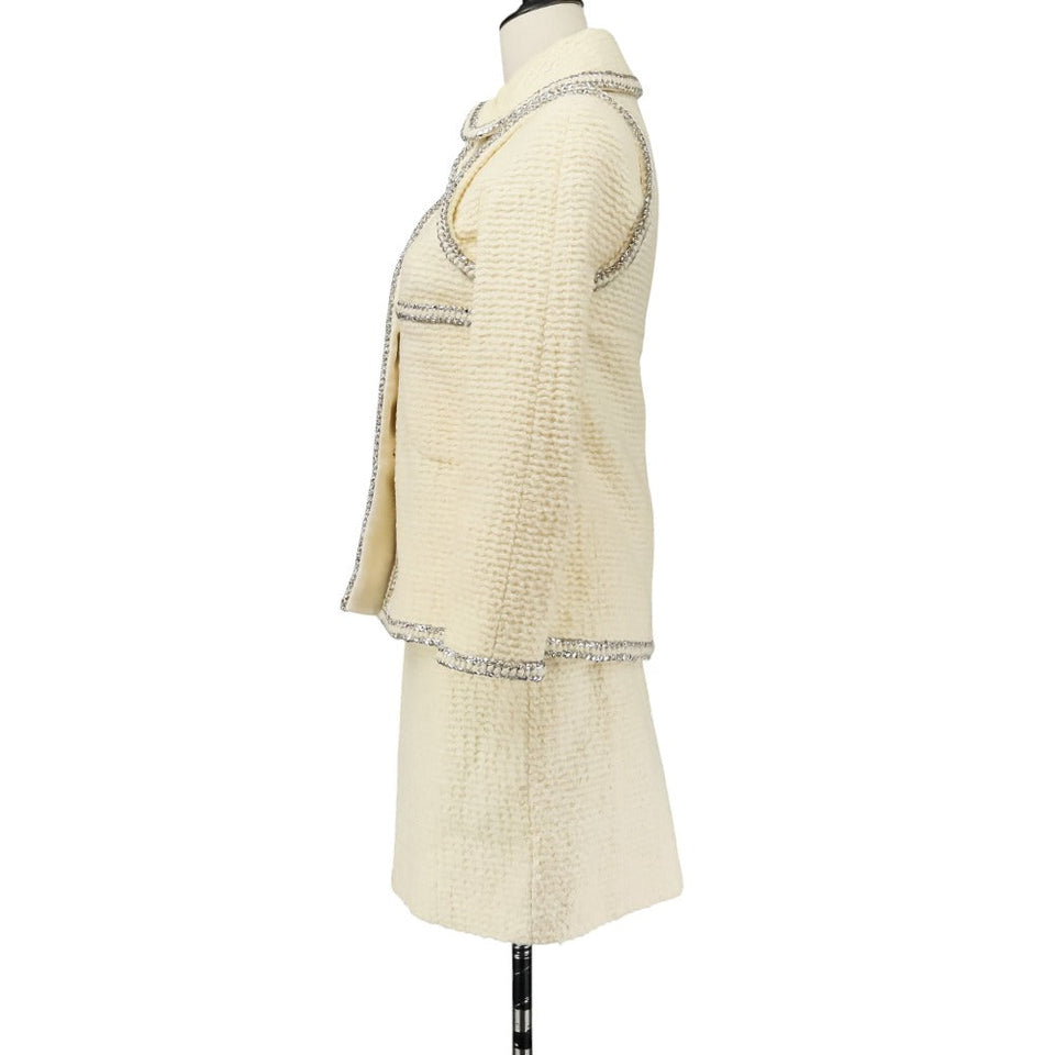 Chanel Coco Mark Button Tweed 2way Set