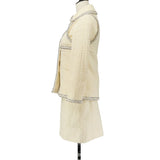 Chanel Coco Mark Button Tweed 2way Set