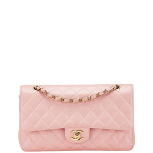 Chanel Matelasse 25 Double Flap Caviar Skin Shoulder Bag