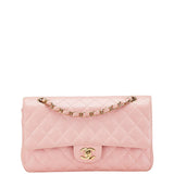 Chanel Matelasse 25 Double Flap Caviar Skin Shoulder Bag