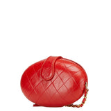 Chanel Coco Mark Matelassé Lambskin Pouch