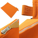 Hermes Pouch canvas Orange Bora Bora Pouch GM Women(Unisex)