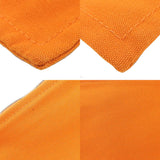 Hermes Pouch canvas Orange Bora Bora Pouch GM Women(Unisex)