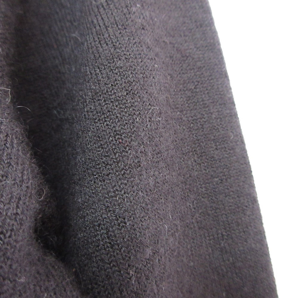 Chanel Logo Cashmere Turtleneck Sweater