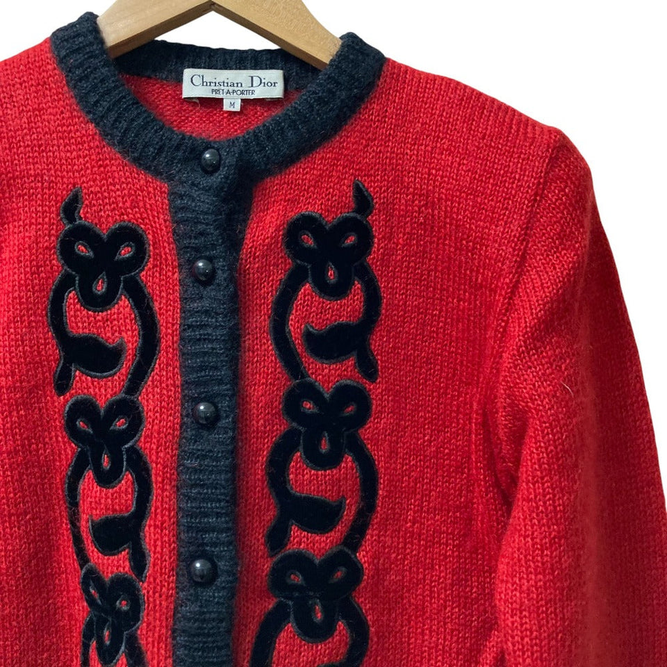 Christian Dior Piping Wool igan