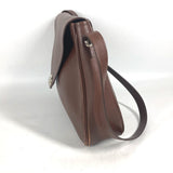 Hermes Shoulder Bag leather Brown Christine unisex(Unisex)