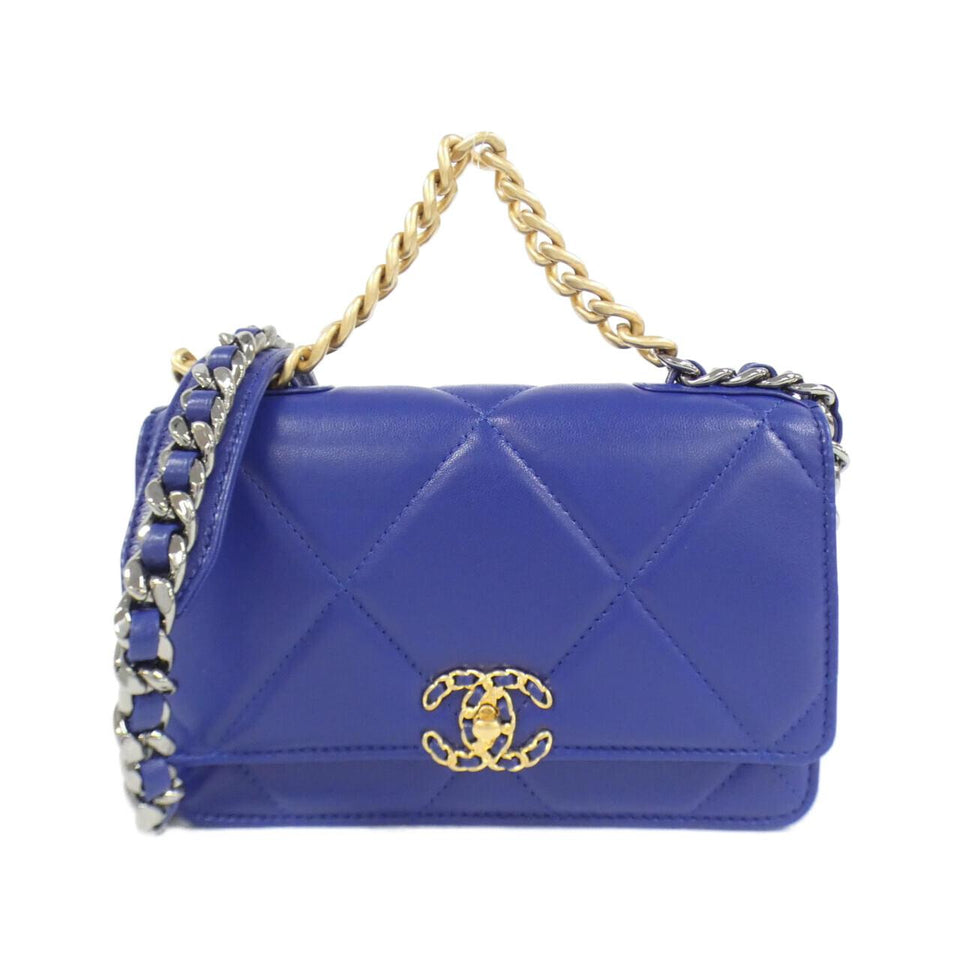 Chanel Chanel 19 Lambskin Wallet on Chain