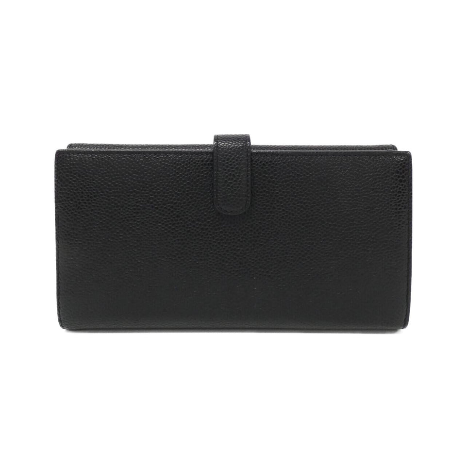 Chanel Timeless CC Caviar Skin Long Wallet