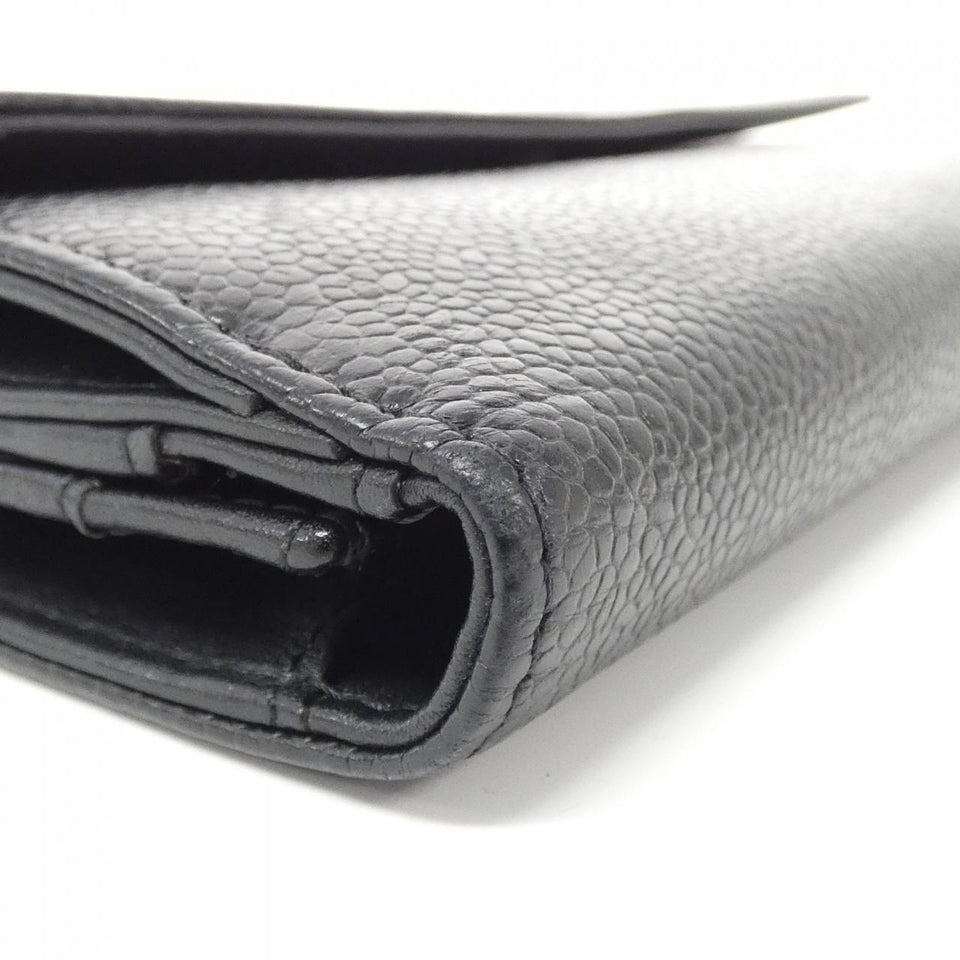 Chanel Timeless CC Caviar Skin Long Wallet