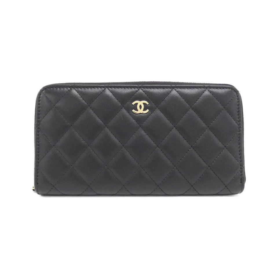 Chanel Timeless Classic Line Lambskin Long Wallet