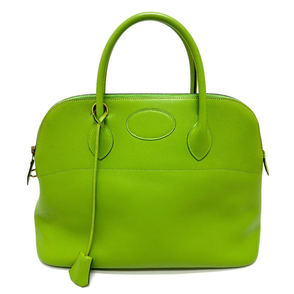 Hermes Handbag Vogarribar green Bored 37