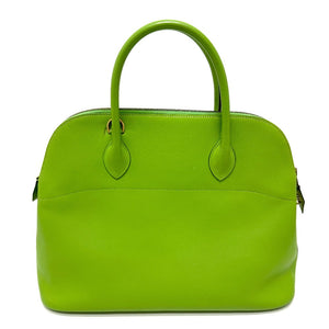 Hermes Handbag Vogarribar green Bored 37