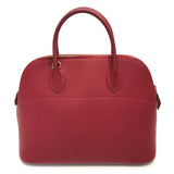 Hermes Handbag Fjord Gold Metal Bored 37 Women