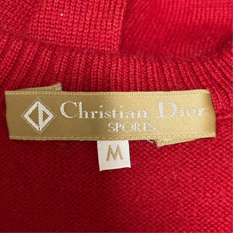 Christian Dior V-neck Wool Sweater