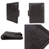 Gucci System organizer 245821 leather Dark brown mens(Unisex)
