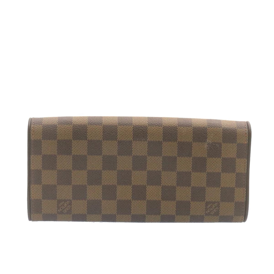 Louis Vuitton Damier Ebene Pochette Twin GM Shoulder Bag LV Auth 24679A