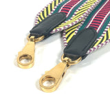 Hermes Shoulder strap Canvas / leather multicolor Sangle Kaval Women