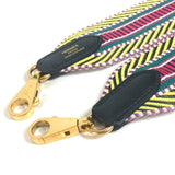 Hermes Shoulder strap Canvas / leather multicolor Sangle Kaval Women
