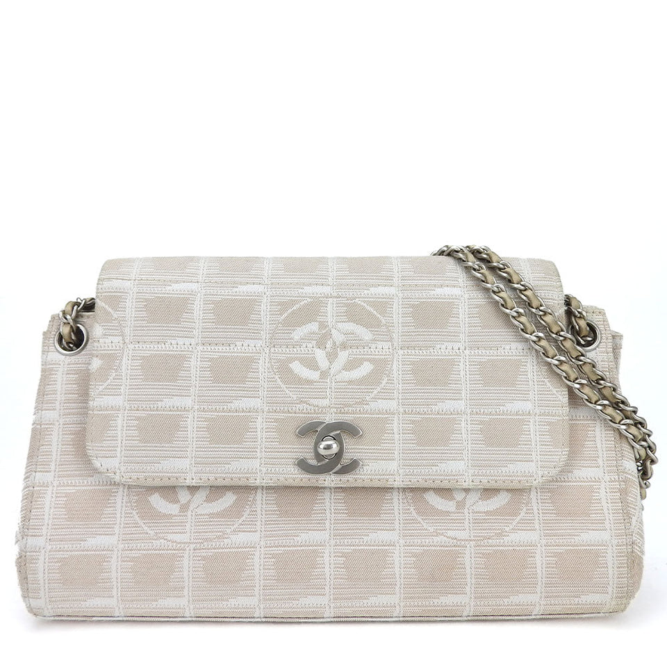 Chanel Nylon Shoulder Bag Travel Line