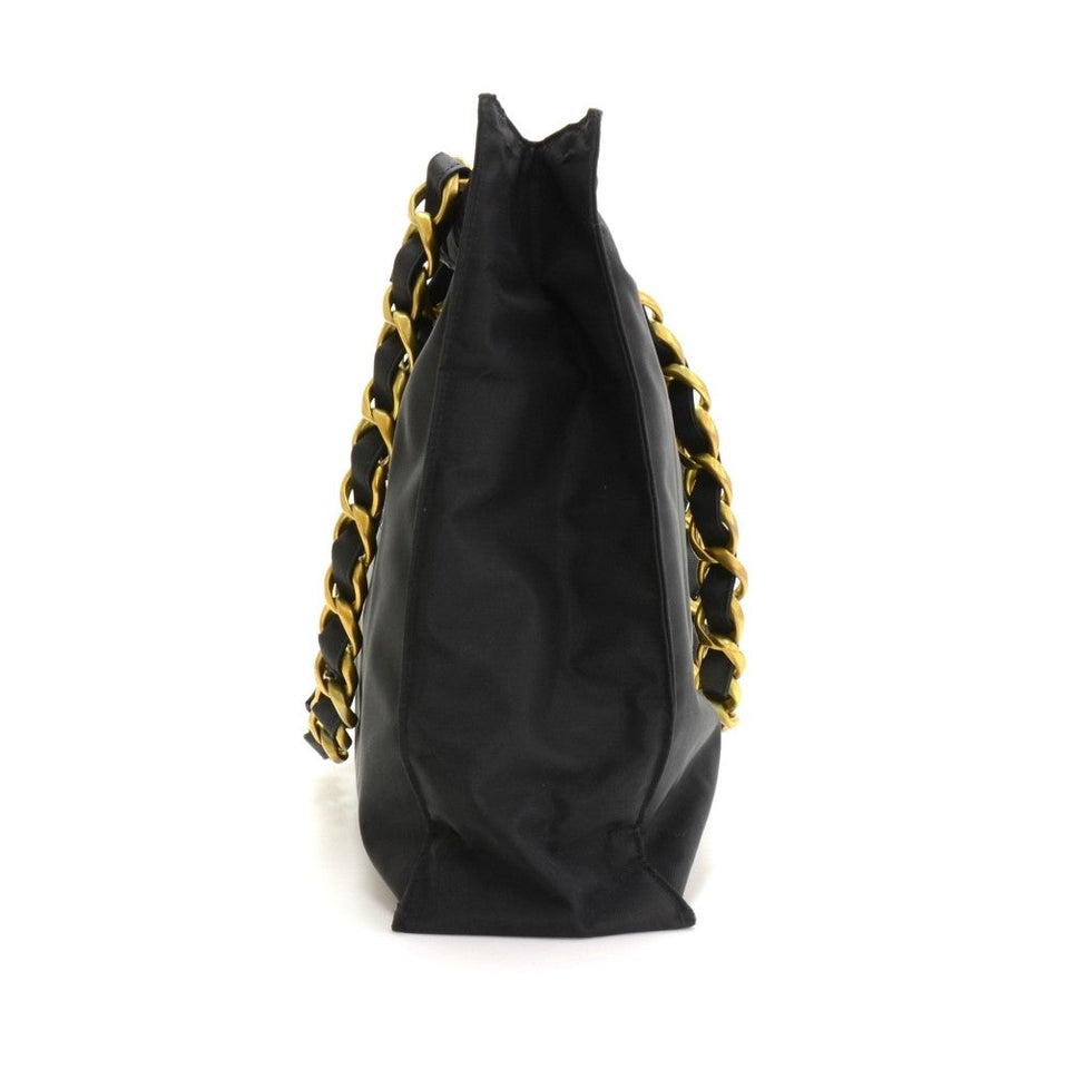 Chanel Jumbo Nylon Shoulder Bag