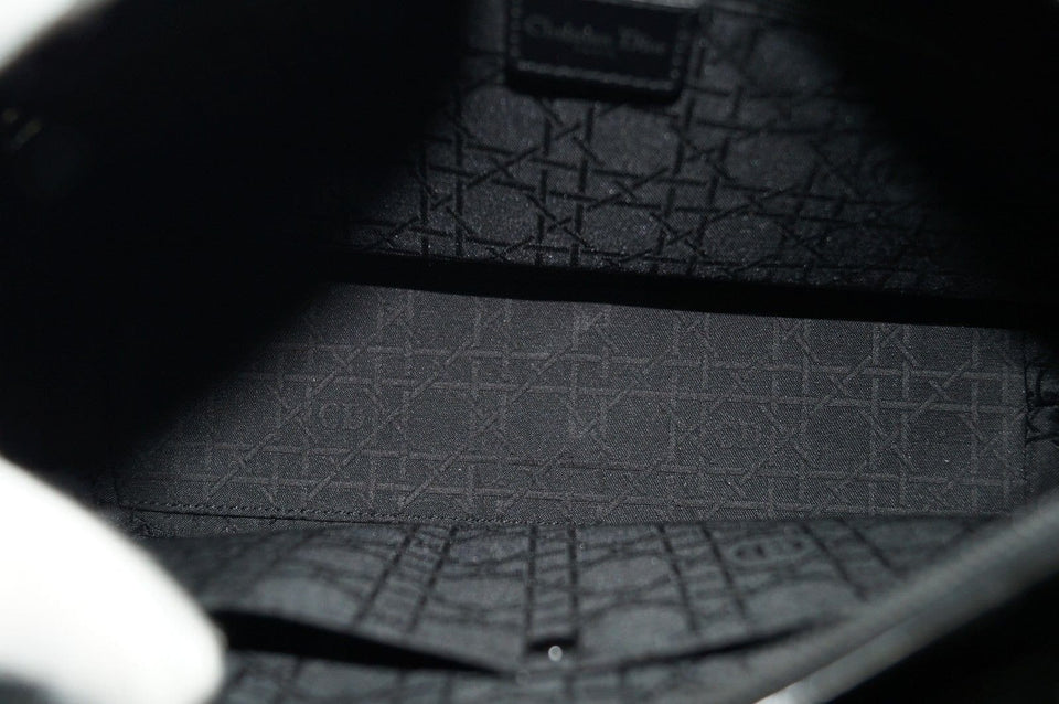 Christian Dior Handbags - Maris Pearl Black Patent Leather Bag