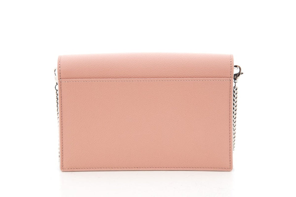 Louis Vuitton Pink Lock Me Pochette Cross-Body Clutch