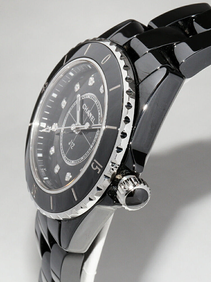 Chanel Black Ceramic J12 Watch H5701
