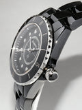 Chanel Black Ceramic J12 Watch H5701
