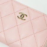 Chanel Caviar Skin Classic Zip Coin Purse Coin Case AP0216