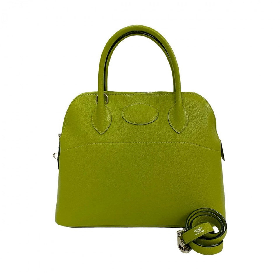 Hermes Shoulder Bag Shave green Bored 31 Women