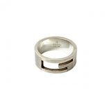 Gucci Ring Silver925 Silver Square G Ring mens