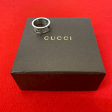Gucci Ring Silver925 Silver Square G mens 15