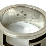 Gucci Ring Silver925 Silver Square G mens 15