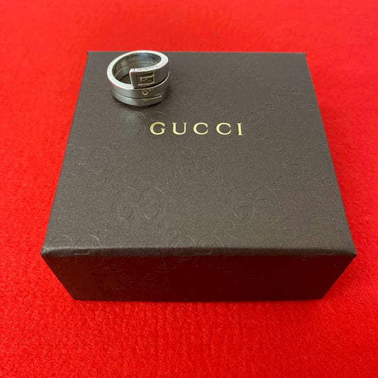 Gucci Ring Silver925 Silver Spiral ring mens 13