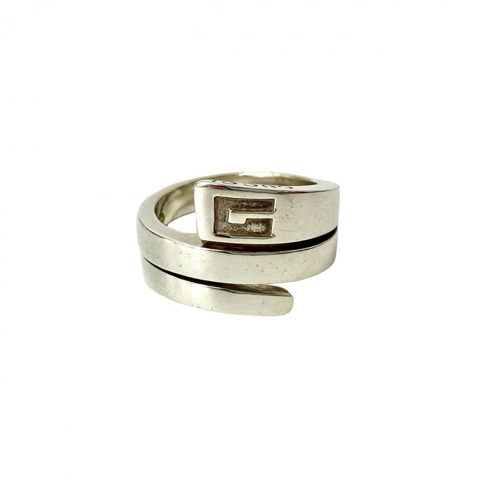 Gucci Ring Silver925 Silver Spiral ring mens 13