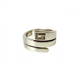 Gucci Ring Silver925 Silver Spiral ring mens 13