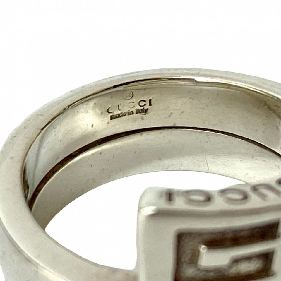 Gucci Ring Silver925 Silver Spiral ring mens 13