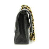 Chanel Double Flap Quilted Leather Bag
