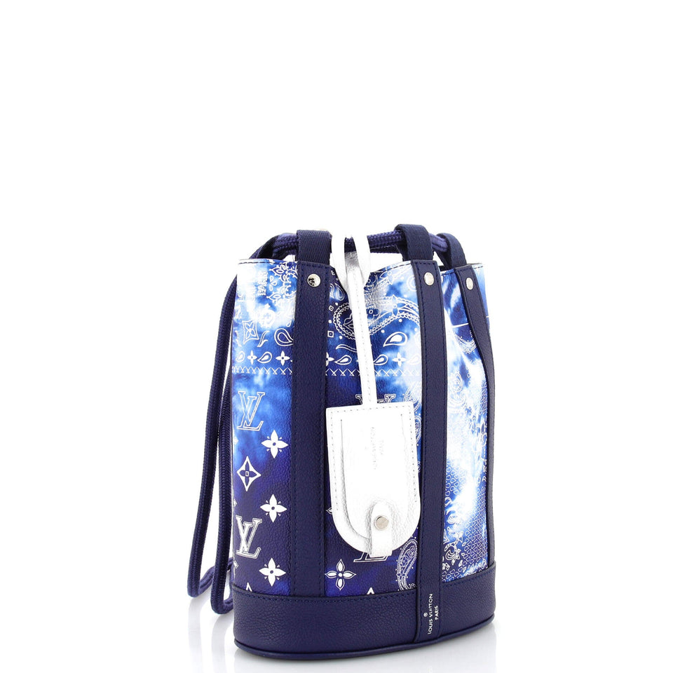 Louis Vuitton Randonnee Backpack Limited Edition Monogram Bandana Leather PM